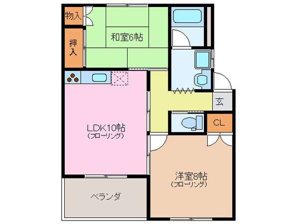 田丸駅 徒歩98分 1階の物件間取画像